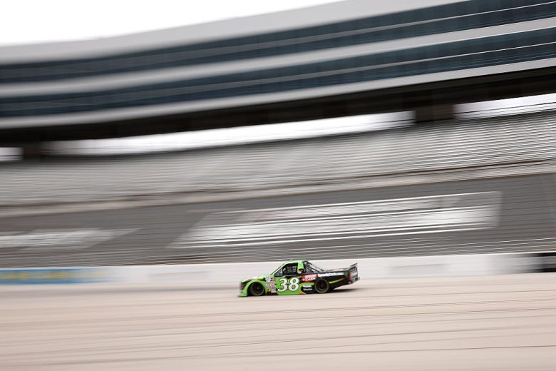Chandler Smith drives at Texas.