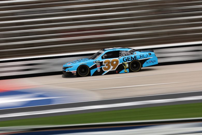 Ryan Sieg drives at Texas.