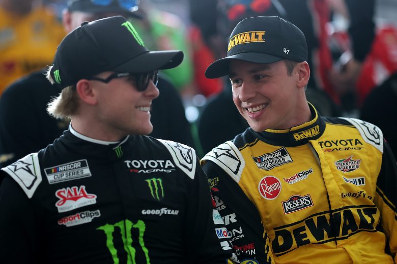Christopher Bell talks with Ty Gibbs