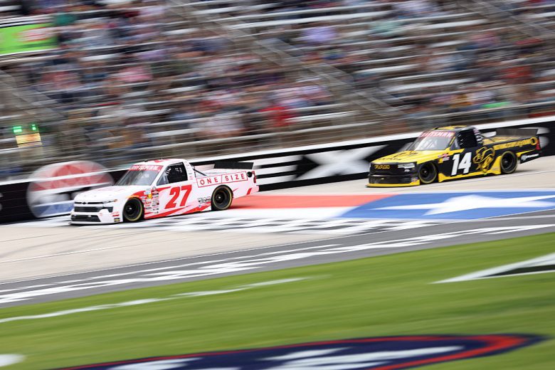 Toni Breidinger and Mini Tyrrell drive at Texas.