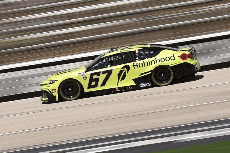 Corey Heim drives at Texas.