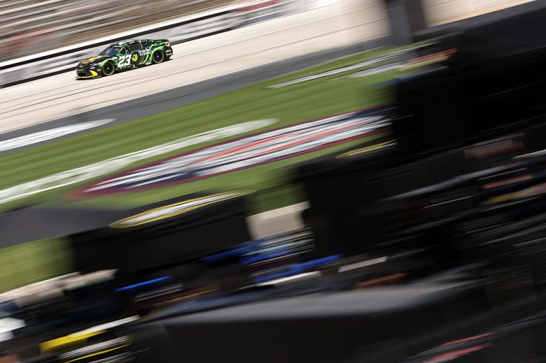 Bubba Wallace drives at Texas.