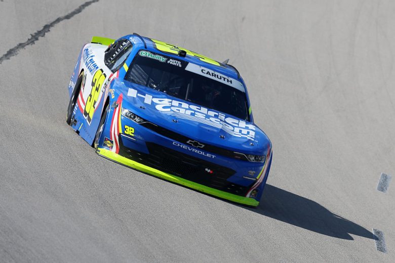 Rajah Caruth drives at Texas.