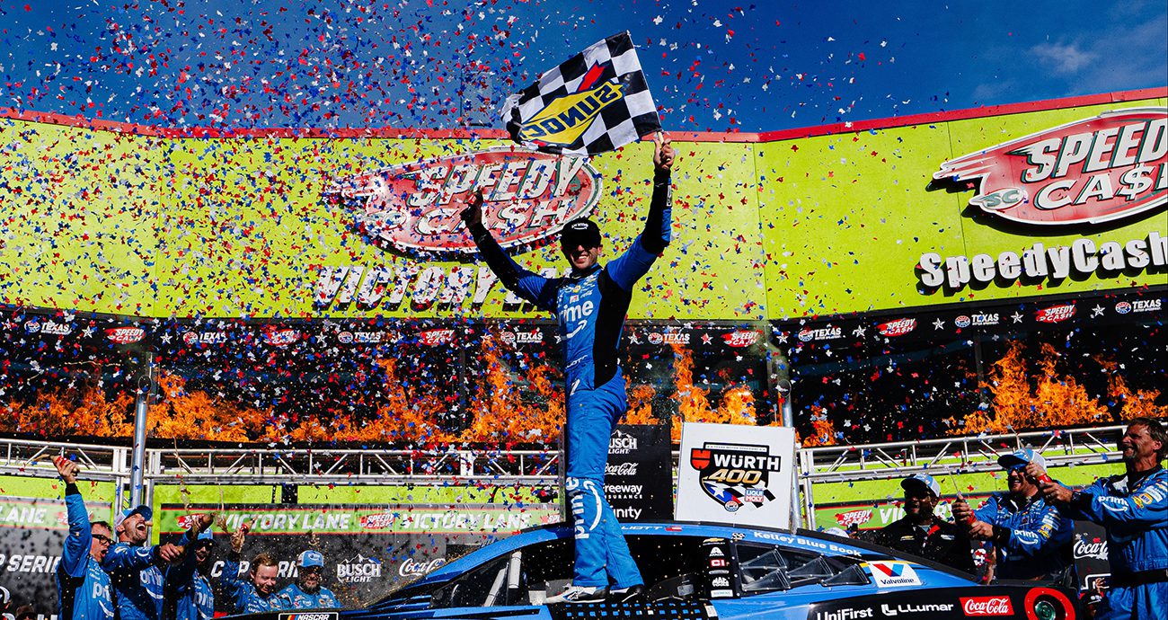 Chase Elliott scores second win of 2026 with Texas triumph