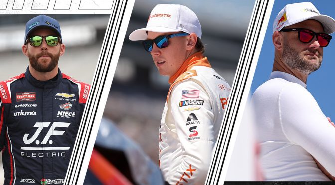 Featured Image for Trackhouse teammates start triple duty in Truck Series race