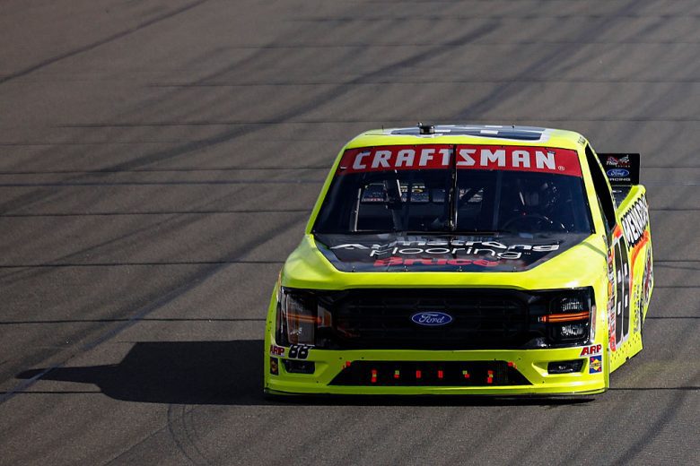 Ty Majeski drives at Watkins Glen.