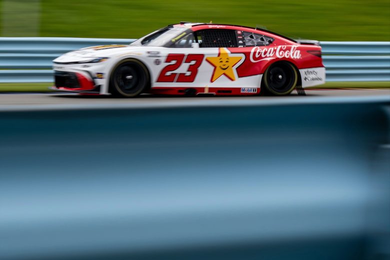 Bubba Wallace drives at Watkins Glen.