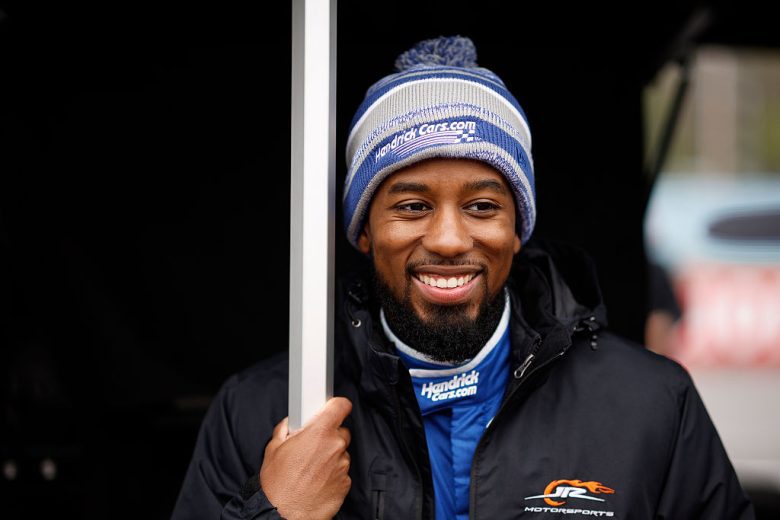Rajah Caruth smiles.