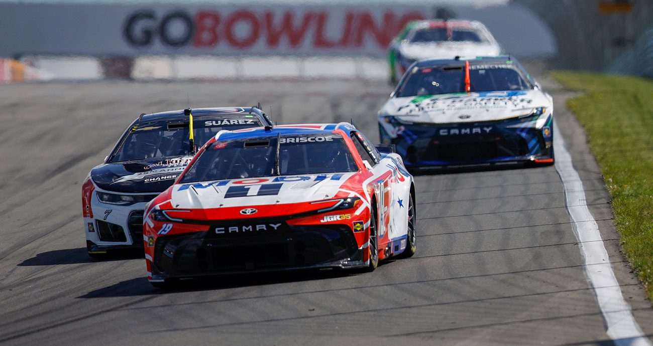 Chase Briscoe drives at Watkins Glen.