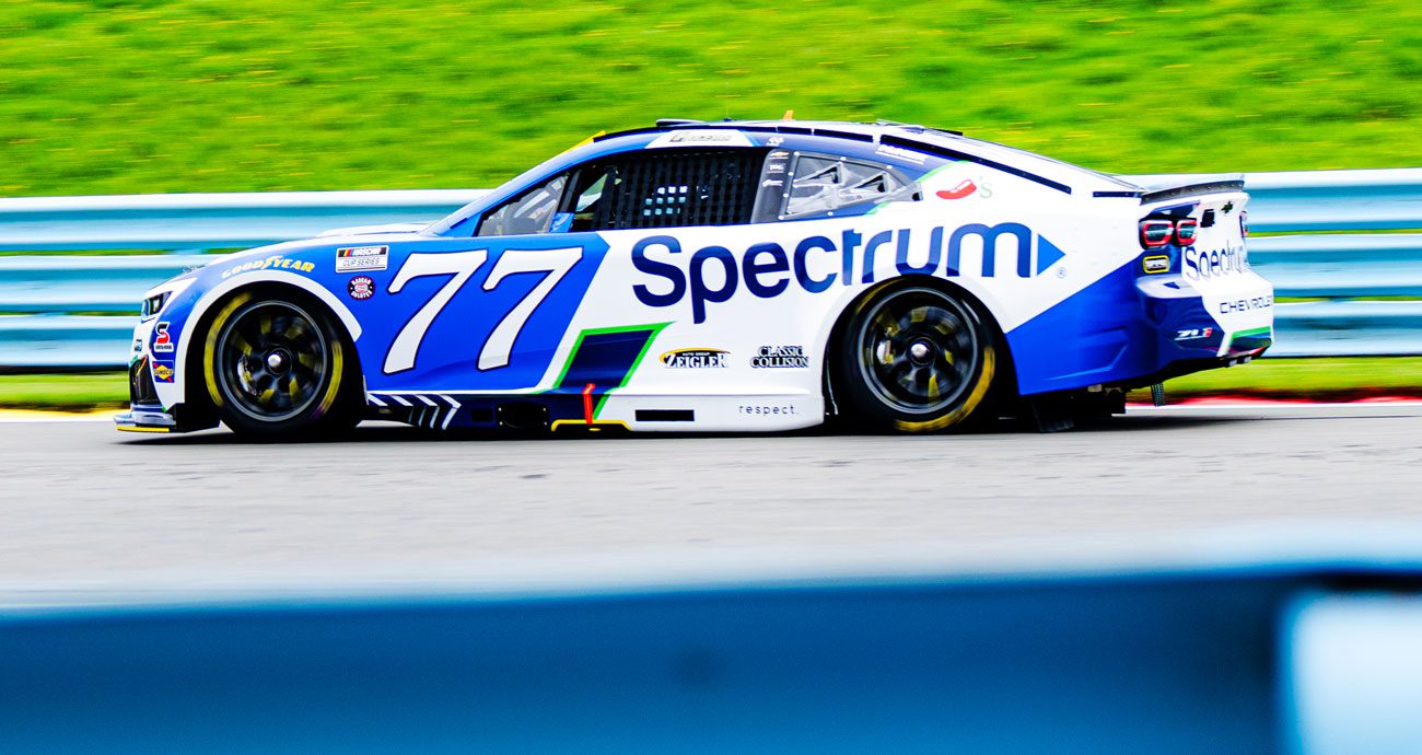 Carson Hocevar drives at Watkins Glen.