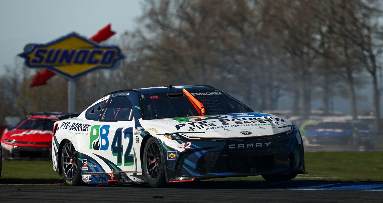 John Hunter Nemechek drives at Watkins Glen.