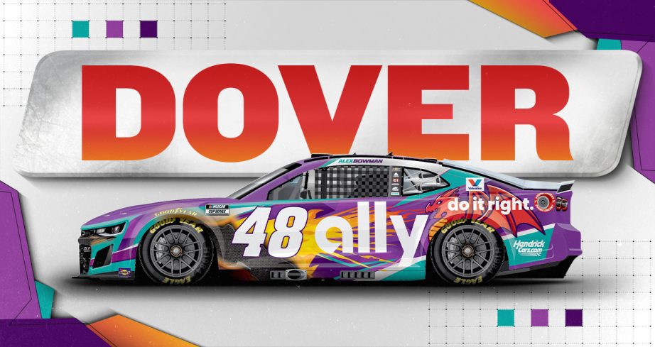 Alex Bowman's car for Dover.