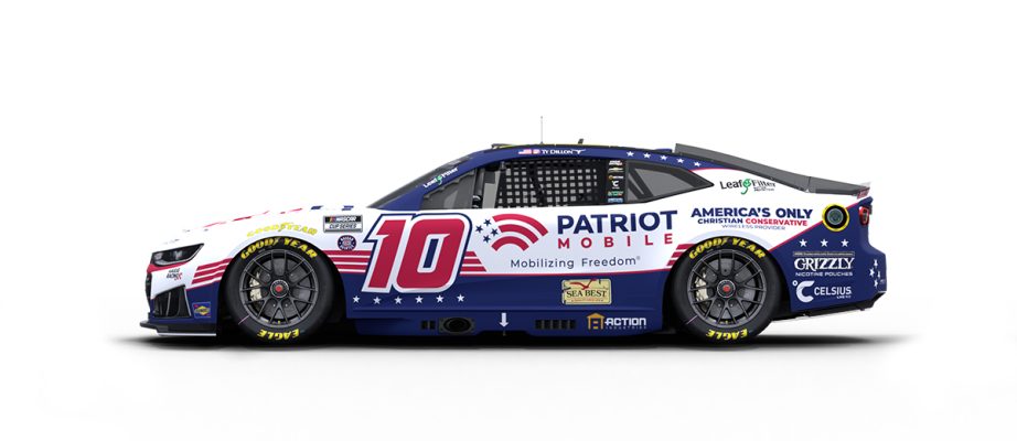 Ty Dillon's car for Dover.