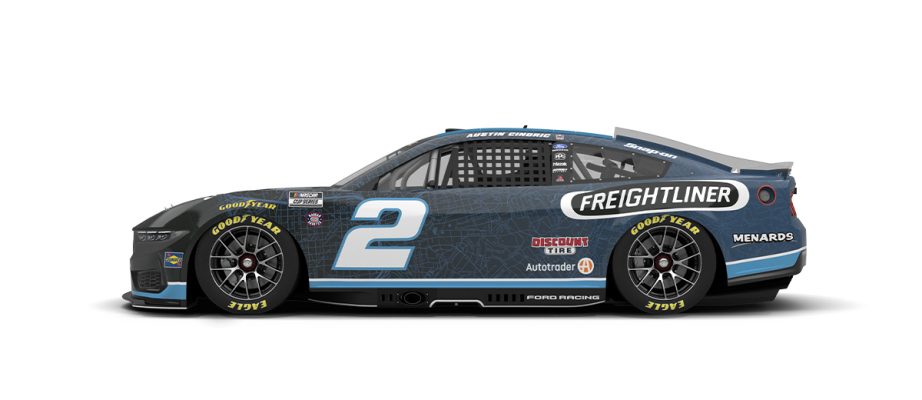 Austin Cindric's car for Dover.