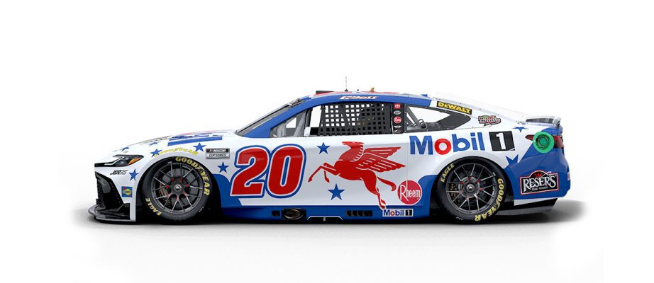 Christopher Bell's car for Dover.