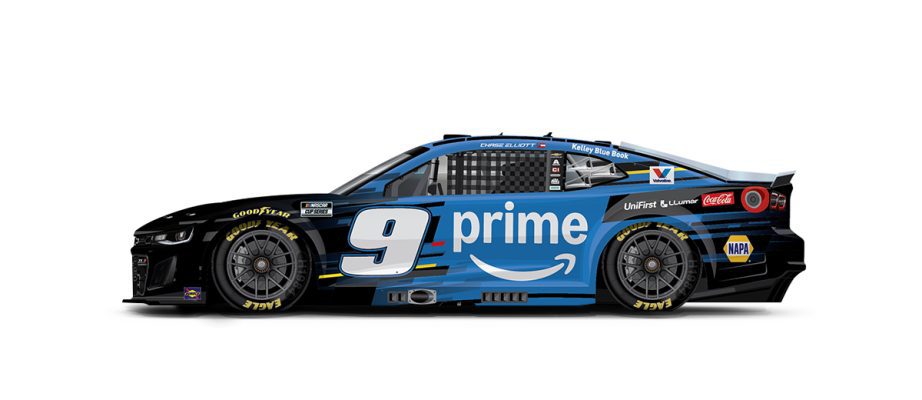 Chase Elliott's car for Dover.