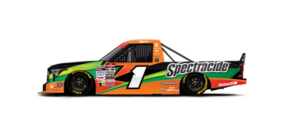 Brandon Jones' truck for Dover.