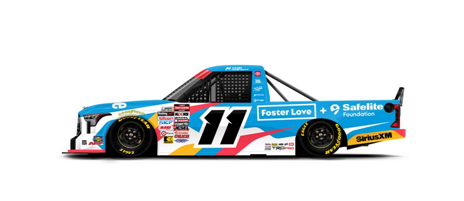 Kaden Honeycutt's truck for Dover.