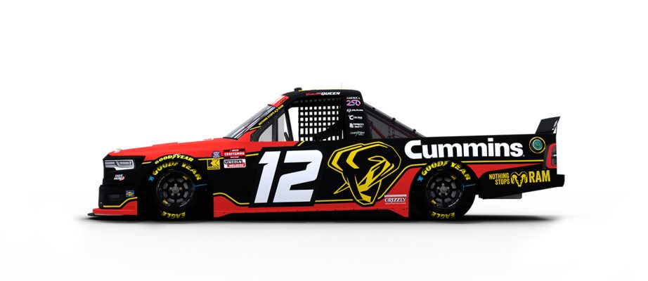 Brenden Queen's truck for Dover.