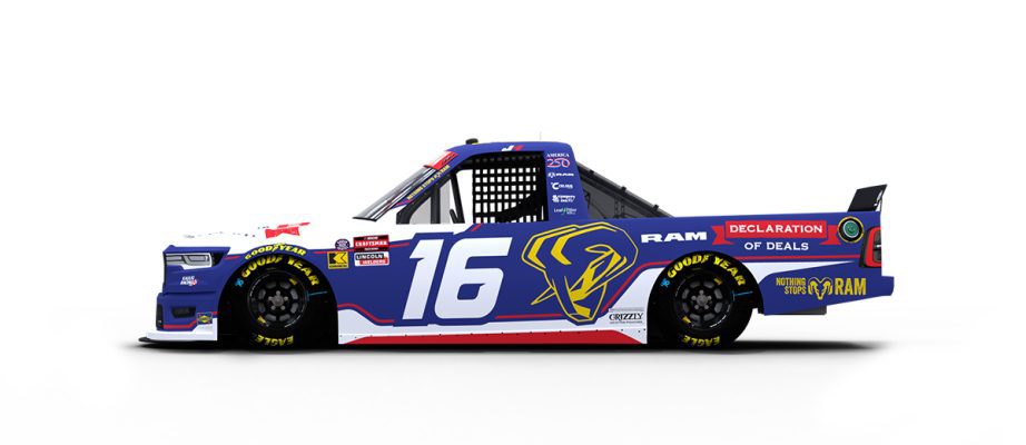 Justin Haley's truck for Dover.