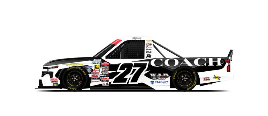 Toni Breidinger's truck for Dover.