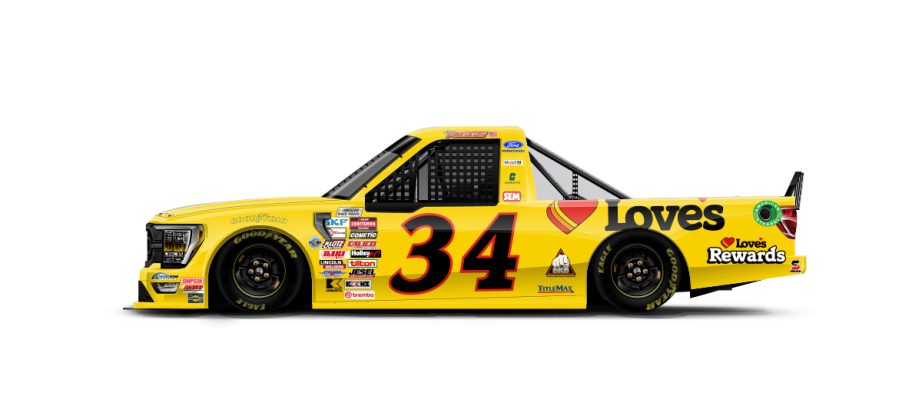 Layne Riggs' truck for Dover.