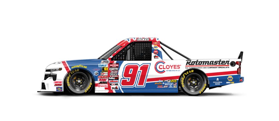 Christian Eckes' truck for Dover.