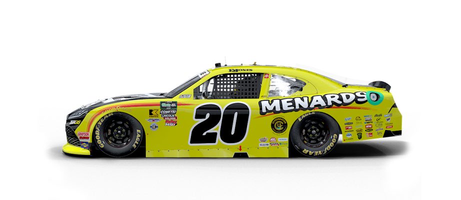 Brandon Jones' car for Dover.