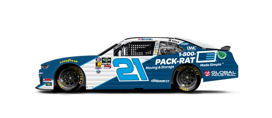 Austin Hill's car for Dover.
