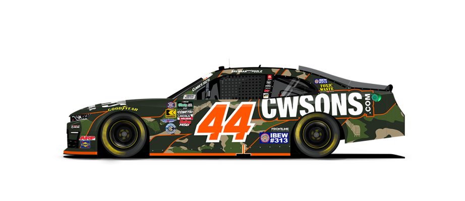 Brennan Poole's car for Dover.