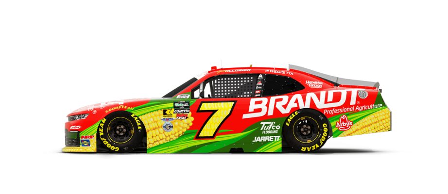 Justin Allgaier's car for Dover.