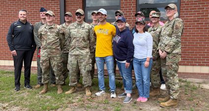 Photos: Daniel Suárez, Ryan Sparks visit Seymour Johnson Air Force Base
