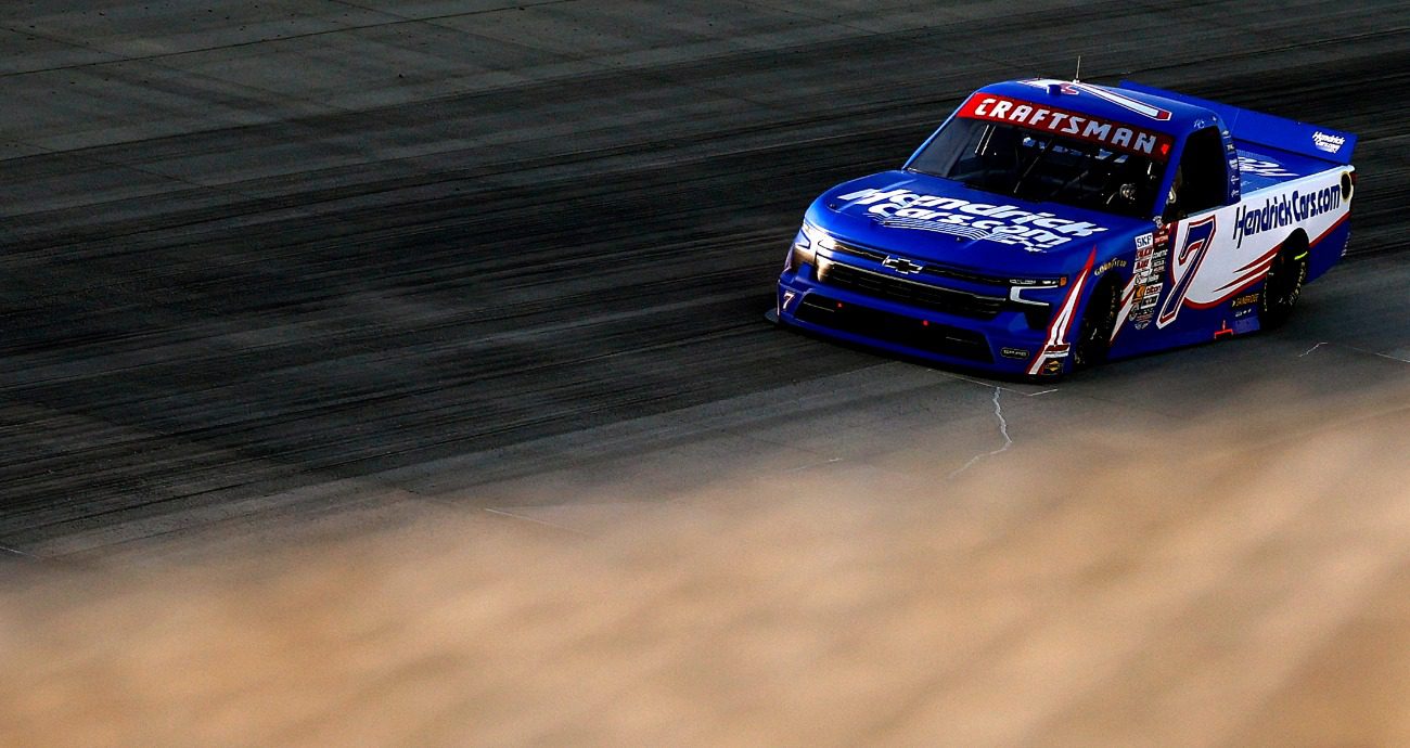 Promo Image for Busch breaks out the broom in Dover Truck Series race
