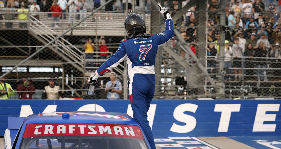 busch celebrates