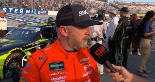 Runner-up Allgaier explains late Dover traffic battle