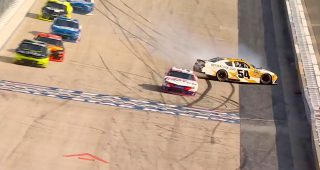 Promo Image for Dover damage: Taylor Gray gets the worst of contact with Chastain