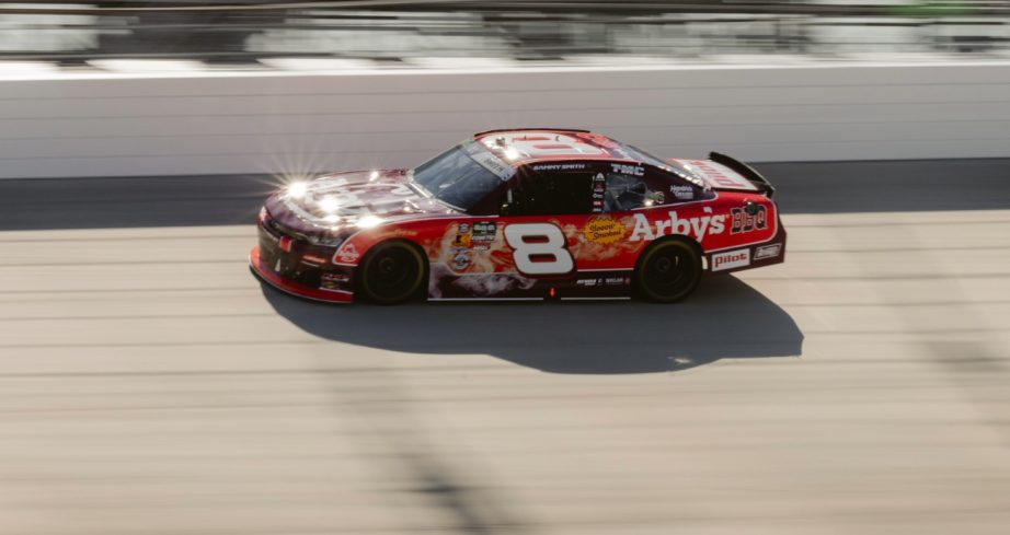 Sammy Smith drives during qualifying.