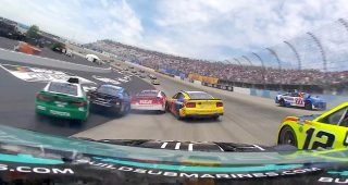 Promo Image for In-car, replays show massive early All-Star wreck