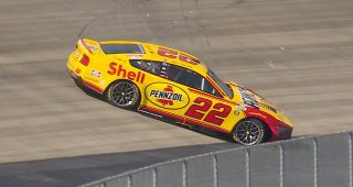 Promo Image for Hard hit: Logano spins, wrecks to bring out late caution