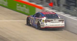 Promo Image for Hocevar gets into the wall for an All-Star caution