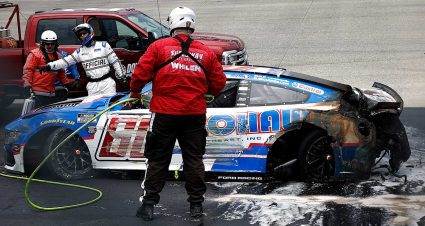 All-Star Race halted by massive Lap 2 pileup at Dover