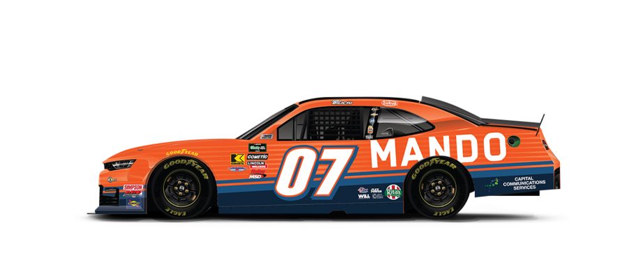 A graphic depicting the No. 07 SS GreenLight Racing Chevrolet.