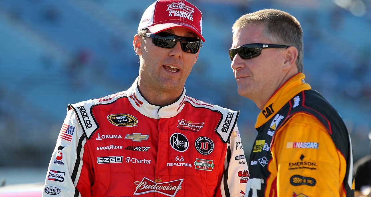 Former teammates Burton, Harvick cherish a shared Hall of Fame moment