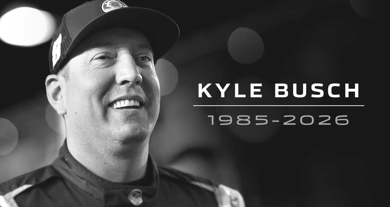 Kyle Busch, two-time NASCAR Cup Series champion, dies at age 41