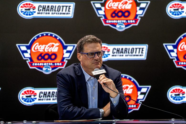 Steve O'Donnell speaks at Charlotte.