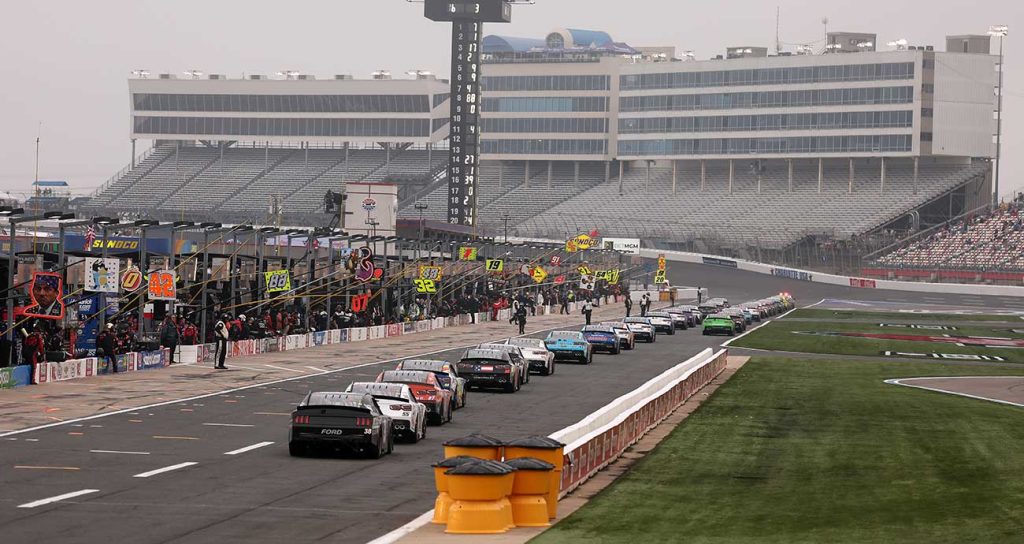 O’Reilly Series race at Charlotte interrupted due to inclement weather