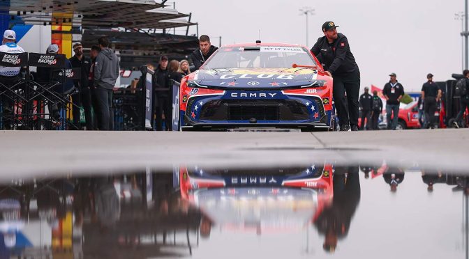 Featured Image for Lineup: Cup Series qualifying washed away in Charlotte; Tyler Reddick on Coca-Cola 600 pole