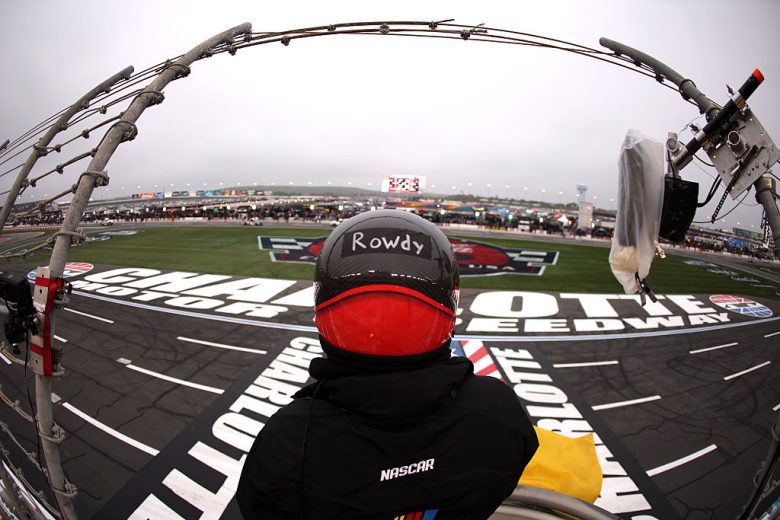 A general view of the flagstand.