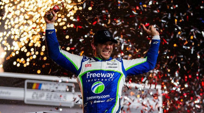Featured image for Daniel Suárez surges in Charlotte, lands emotional Coca-Cola 600 victory