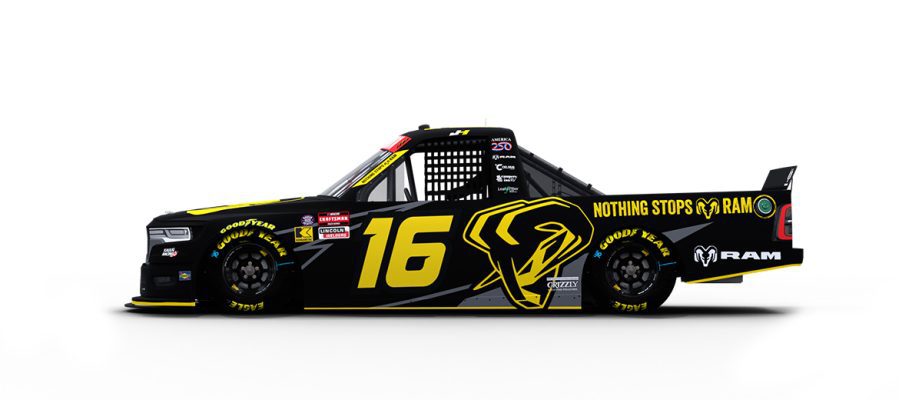 A graphic depicting the No. 16 Ram.